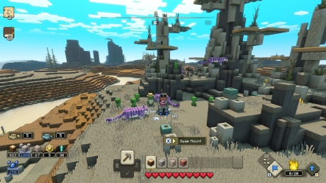 Minecraft Legends: Screen zum Spiel Minecraft Legends.