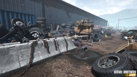 Diesel Brothers: Truck Building Simulator - Screen zum Spiel Diesel Brothers: Truck Building Simulator.