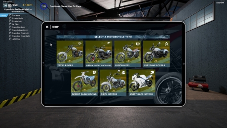 Motorcycle Mechanic Simulator 2021 - Screen zum Spiel Motorcycle Mechanic Simulator 2021.