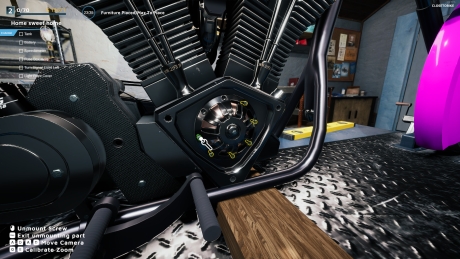Motorcycle Mechanic Simulator 2021: Screen zum Spiel Motorcycle Mechanic Simulator 2021.