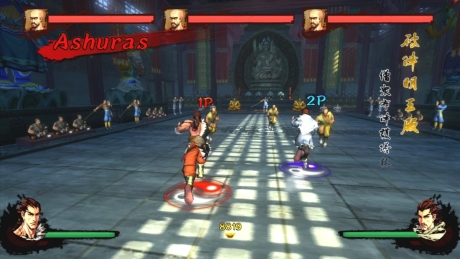Kung Fu Strike - The Warrior's Rise - Screen zum Spiel Kung Fu Strike - The Warrior's Rise.