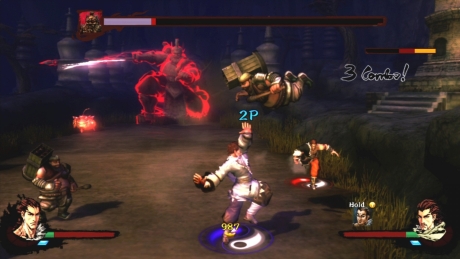 Kung Fu Strike - The Warrior's Rise - Screen zum Spiel Kung Fu Strike - The Warrior's Rise.