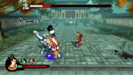 Kung Fu Strike - The Warrior's Rise: Screen zum Spiel Kung Fu Strike - The Warrior's Rise.