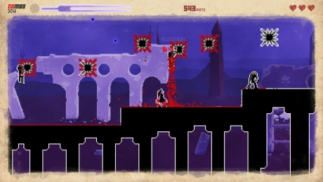 They Bleed Pixels: Screen zum Spiel They Bleed Pixels.