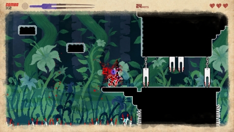 They Bleed Pixels: Screen zum Spiel They Bleed Pixels.