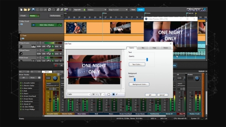 Mixcraft 8 Home Studio: Screen zum Spiel Mixcraft 8 Home Studio.