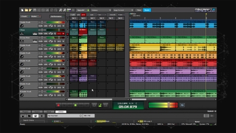 Mixcraft 8 Home Studio: Screen zum Spiel Mixcraft 8 Home Studio.