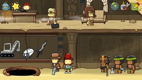 Scribblenauts Unlimited: Screen zum Spiel Scribblenauts Unlimited.