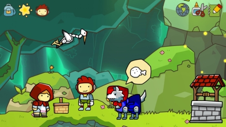 Scribblenauts Unlimited: Screen zum Spiel Scribblenauts Unlimited.