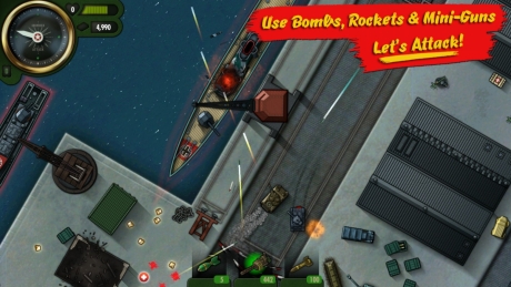 iBomber Attack: Screen zum Spiel iBomber Attack.