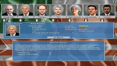 Democracy 2: Screen zum Spiel Democracy 2.