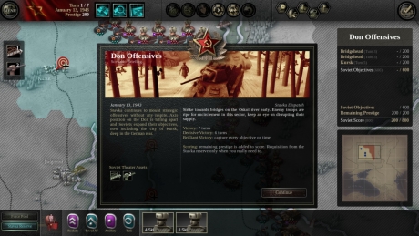 Unity of Command: Stalingrad Campaign: Screen zum Spiel Unity of Command: Stalingrad Campaign.