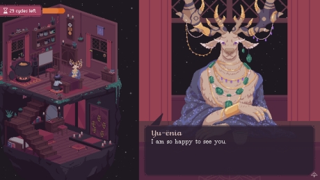 The Cosmic Wheel Sisterhood: Screen zum Spiel The Cosmic Wheel Sisterhood.