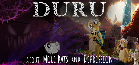 Logo for Duru – About Mole Rats and Depression