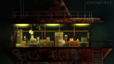 Oxenfree - Screen zum Spiel Oxenfree.