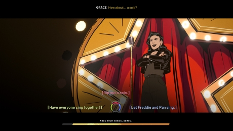 Stray Gods: The Roleplaying Musical - Screen zum Spiel Stray Gods: The Roleplaying Musical.