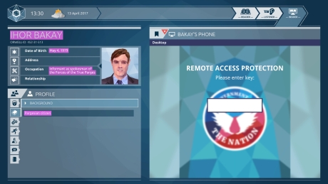 Orwell: Ignorance is Strength - Screen zum Spiel Orwell: Ignorance is Strength.