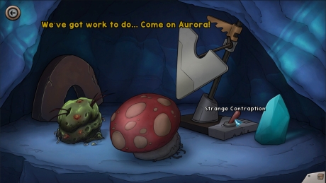 Aurora: The Lost Medallion - The Cave - Screen zum Spiel Aurora: The Lost Medallion - The Cave.