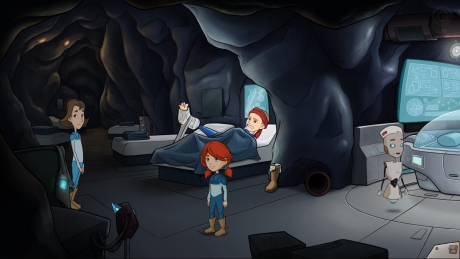 Aurora: The Lost Medallion - The Cave - Screen zum Spiel Aurora: The Lost Medallion - The Cave.
