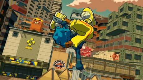 Bomb Rush Cyberfunk - Screen zum Spiel Bomb Rush Cyberfunk.