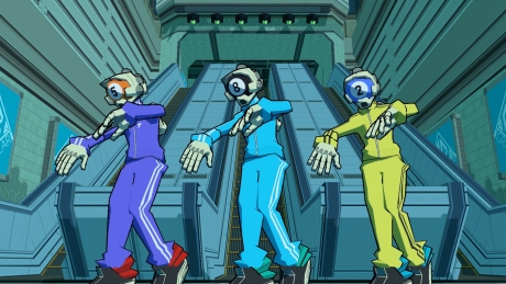 Bomb Rush Cyberfunk - Screen zum Spiel Bomb Rush Cyberfunk.