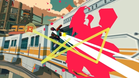 Bomb Rush Cyberfunk - Screen zum Spiel Bomb Rush Cyberfunk.
