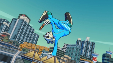 Bomb Rush Cyberfunk - Screen zum Spiel Bomb Rush Cyberfunk.