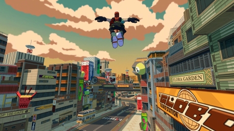 Bomb Rush Cyberfunk - Screen zum Spiel Bomb Rush Cyberfunk.