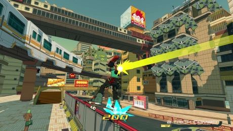 Bomb Rush Cyberfunk - Screen zum Spiel Bomb Rush Cyberfunk.
