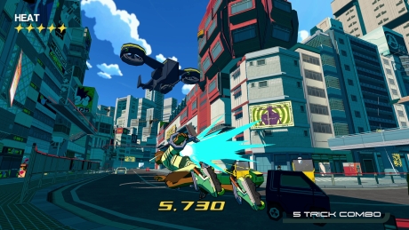 Bomb Rush Cyberfunk - Screen zum Spiel Bomb Rush Cyberfunk.