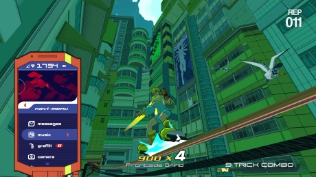 Bomb Rush Cyberfunk - Screen zum Spiel Bomb Rush Cyberfunk.