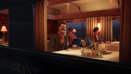 Agatha Christie - Mord im Orient-Express - Screen zum Spiel Agatha Christie - Mord im Orient-Express.