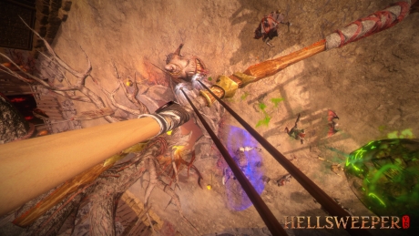 Hellsweeper VR: Screen zum Spiel Hellsweeper VR.