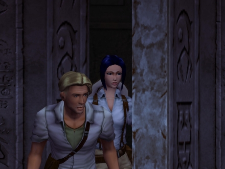 Broken Sword 3 - the Sleeping Dragon: Screen zum Spiel Broken Sword 3 - the Sleeping Dragon.