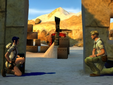 Broken Sword 3 - the Sleeping Dragon - Screen zum Spiel Broken Sword 3 - the Sleeping Dragon.