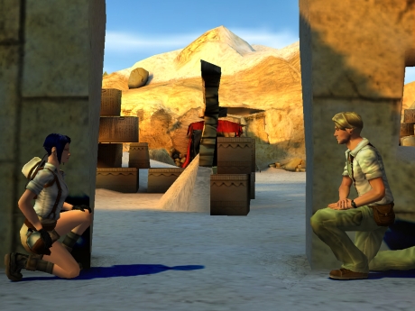 Broken Sword 3 - the Sleeping Dragon: Screen zum Spiel Broken Sword 3 - the Sleeping Dragon.