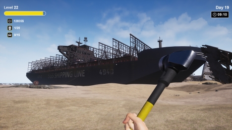 Ship Graveyard Simulator: Screen zum Spiel Ship Graveyard Simulator.