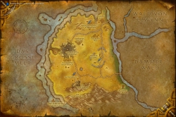 World of Warcraft - Westfall Map