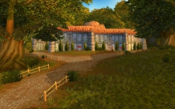 World of Warcraft - Screen zum Gebiet Wald von Elwynn.