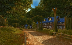 World of Warcraft - Screen zum Gebiet Wald von Elwynn.