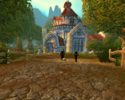 World of Warcraft - Screen zum Gebiet Abtei von Nordhain.