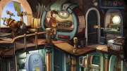 Deponia: Screen aus dem Startbereich des Adventures.