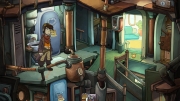 Deponia: Screen aus dem Startbereich des Adventures.