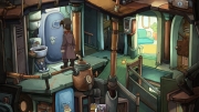 Deponia - Screen aus dem Startbereich des Adventures.