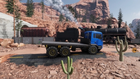 Heavy Duty Challenge: The Off-Road Truck Simulator - Screen zum Spiel Heavy Duty Challenge: The Off-Road Truck Simulator.