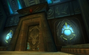 World of Warcraft: Cataclysm - Screen zum Level 85 Dungeon die Hallen des Ursprungs in Uldum.