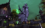 World of Warcraft: Cataclysm - Fürstin Sylvanas Windläufer wird in World of Warcraft: Cataclysm mit einer eigenen Statue geehrt.