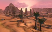 World of Warcraft: Cataclysm - Uldum mit seiner Wüstenlandschaft ist ein Kontrast zu den Unterwasserwelten in World of Warcraft: Cataclysm.