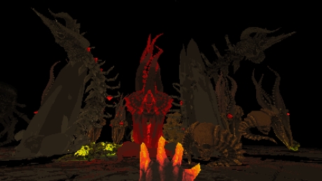 Devil Daggers: Screen zum Spiel Devil Daggers.