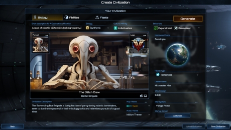 Galactic Civilizations IV - Screen zum Spiel Galactic Civilizations IV.